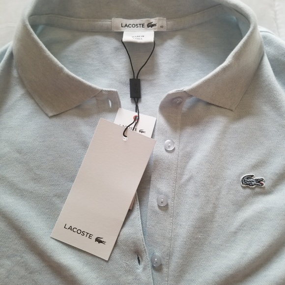 ***SOLD***NWT Lacoste Tennis Dress Light Blue - Picture 4 of 7